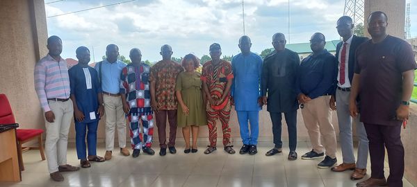 THE NIGERIAN ORTHOPAEDIC ASSOCIATION  (NOA) ZONE 3 Pays Courtesy Visit To COOUTH CMD